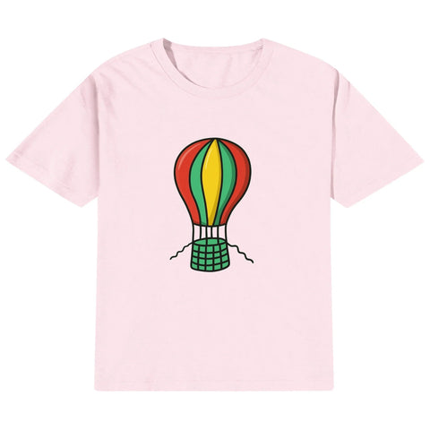 Kids Cotton T-Shirt - Hot Air Balloon - Mr.Shit