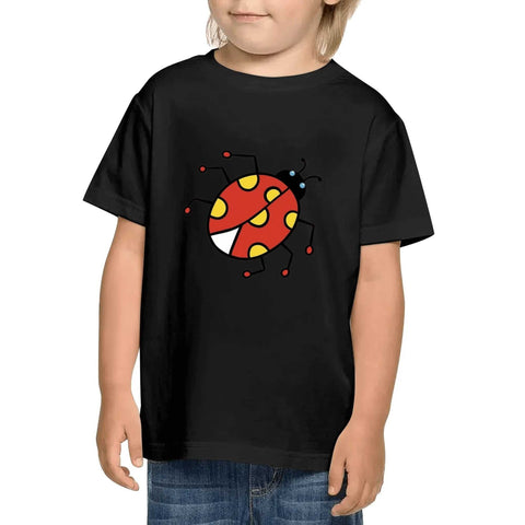 Kids Cotton T-Shirt - Lady Beetle - Mr.Shit