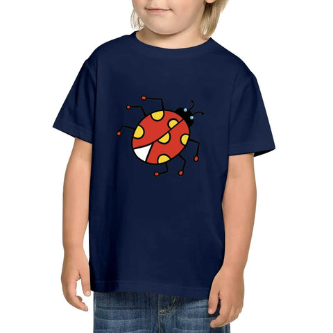 Kids Cotton T-Shirt - Lady Beetle - Mr.Shit