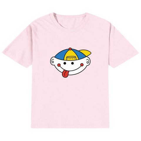 Kids Cotton T-Shirt - Lemon Head Cap - Mr.Shit