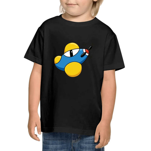 Kids Cotton T-Shirt - Plane - Mr.Shit
