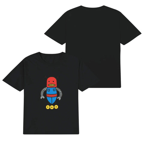 Kids Cotton T-Shirt - Robot - Mr.Shit