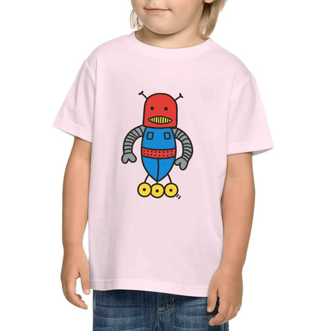 Kids Cotton T-Shirt - Robot - Mr.Shit