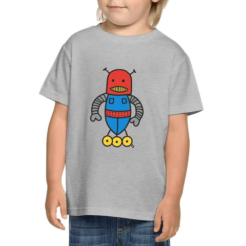 Kids Cotton T-Shirt - Robot - Mr.Shit
