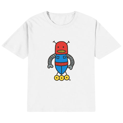 Kids Cotton T-Shirt - Robot - Mr.Shit