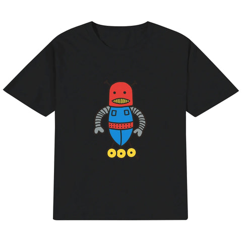Kids Cotton T-Shirt - Robot - Mr.Shit