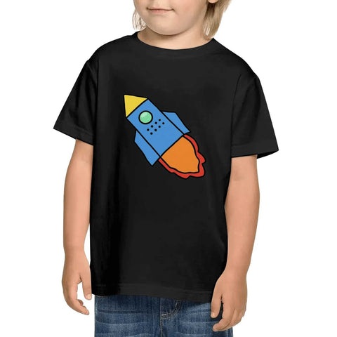 Kids Cotton T-Shirt - Rocket - Mr.Shit