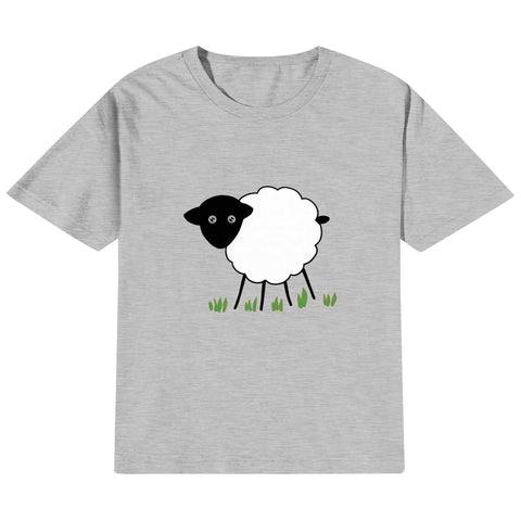 Kids Cotton T-Shirt - Sheep - Mr.Shit