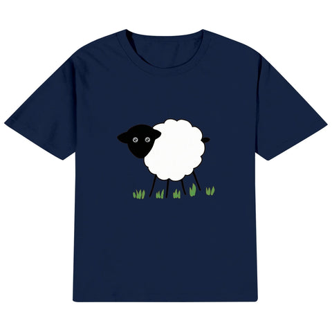 Kids Cotton T-Shirt - Sheep - Mr.Shit