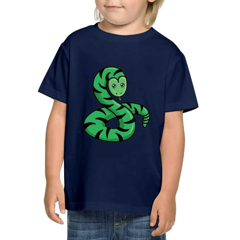 Kids Cotton T-Shirt - Snake - Mr.Shit