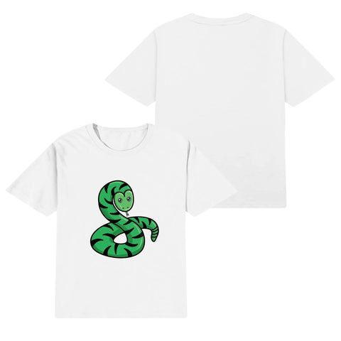 Kids Cotton T-Shirt - Snake - Mr.Shit