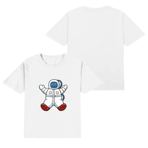 Kids Cotton T-Shirt - Spaceman - Mr.Shit