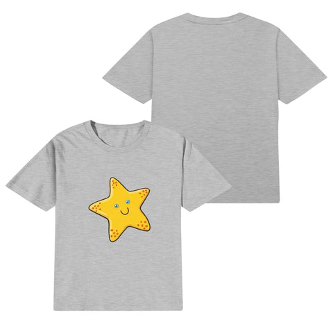 Kids Cotton T-Shirt - Starfish - Mr.Shit