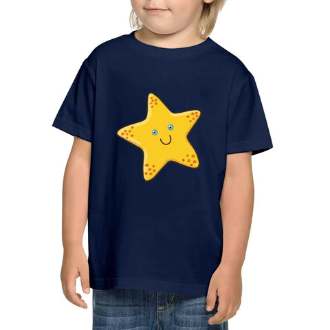 Kids Cotton T-Shirt - Starfish - Mr.Shit