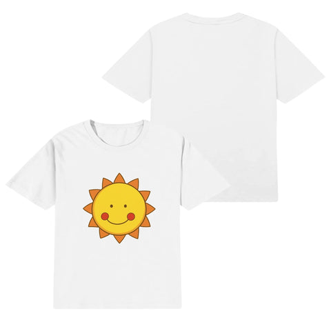 Kids Cotton T-Shirt - Sun - Mr.Shit