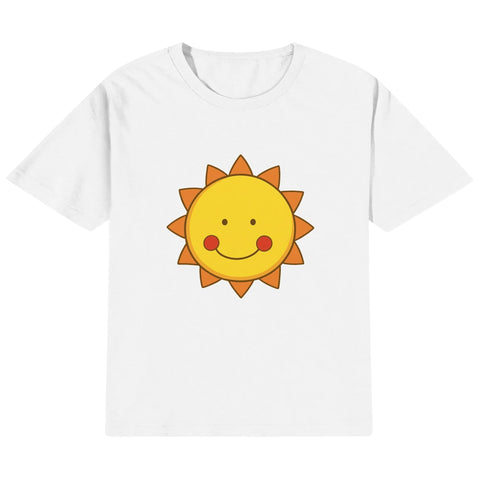 Kids Cotton T-Shirt - Sun - Mr.Shit