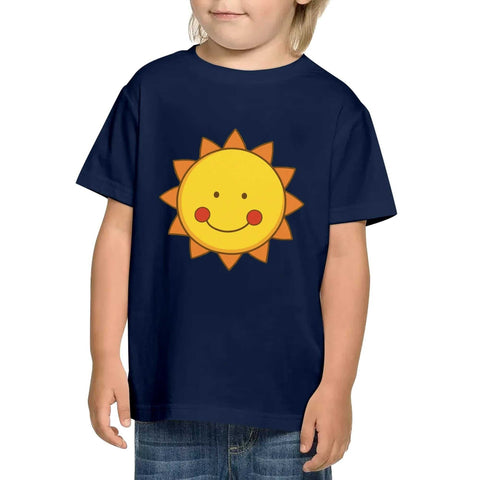 Kids Cotton T-Shirt - Sun - Mr.Shit
