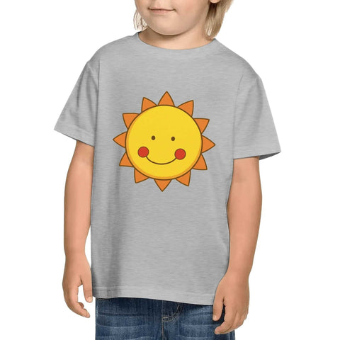 Kids Cotton T-Shirt - Sun - Mr.Shit