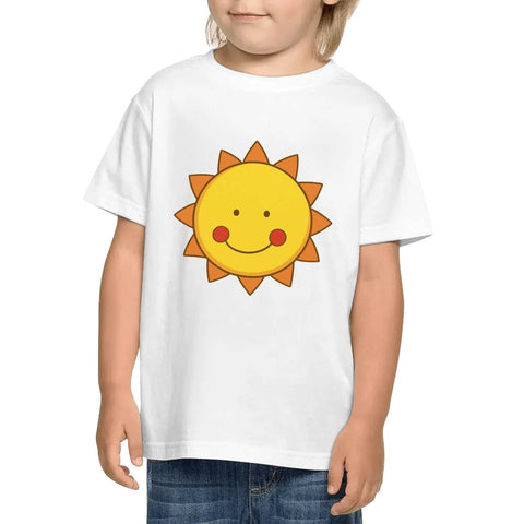 Kids Cotton T-Shirt - Sun - Mr.Shit