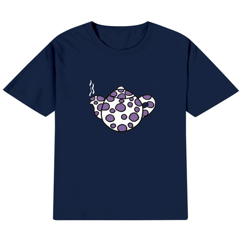 Kids Cotton T-Shirt - Tea Pot - Mr.Shit