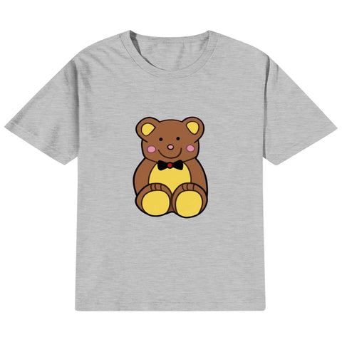 Kids Cotton T-Shirt - Teddy Bear - Mr.Shit