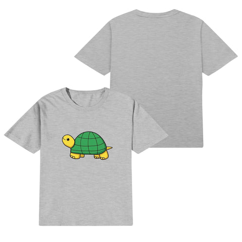 Kids Cotton T-Shirt - Tortoise - Mr.Shit