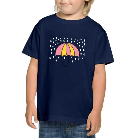 Kids Cotton T-Shirt - Umbrella - Mr.Shit