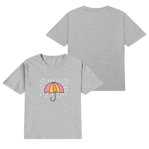 Kids Cotton T-Shirt - Umbrella - Mr.Shit