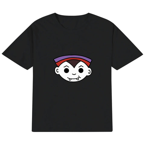 Kids Cotton T-Shirt - Vampire - Mr.Shit
