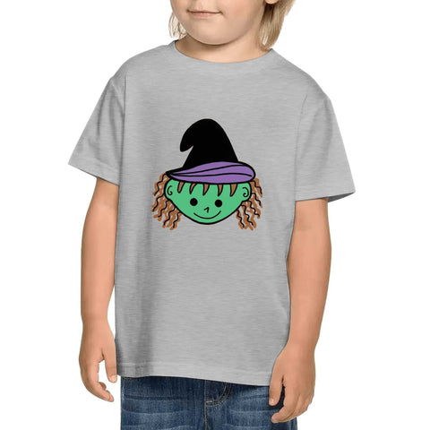 Kids Cotton T-Shirt - Witch - Mr.Shit