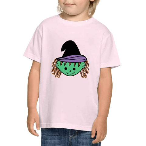 Kids Cotton T-Shirt - Witch - Mr.Shit