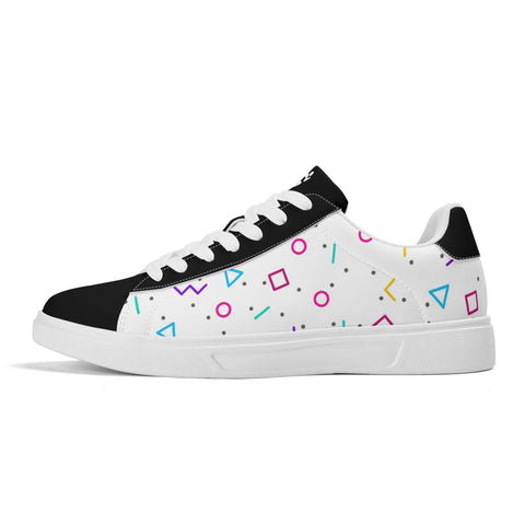 Mr.Shit Leather Skateboard Shoes - 90s Pattern 2 Shoes & Footwear 63 $