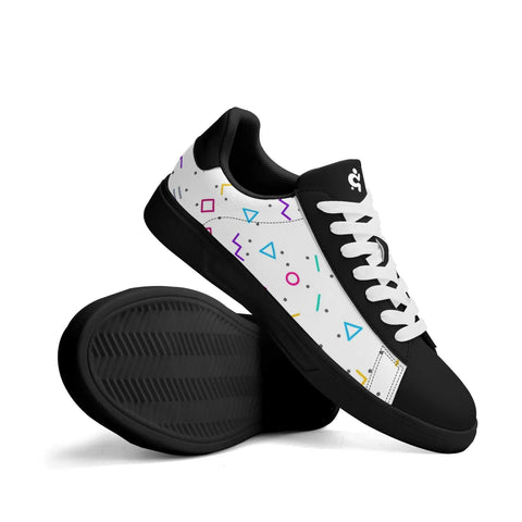 Mr.Shit Leather Skateboard Shoes - 90s Pattern 2 Shoes & Footwear 63 $