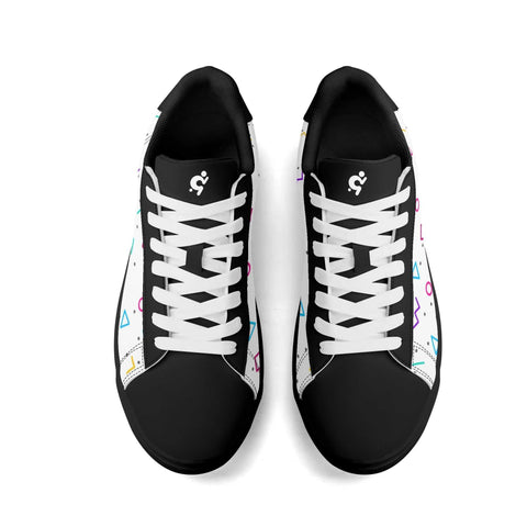 Mr.Shit Leather Skateboard Shoes - 90s Pattern 2 Shoes & Footwear 63 $
