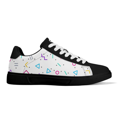 Mr.Shit Leather Skateboard Shoes - 90s Pattern 2 Shoes & Footwear 63 $
