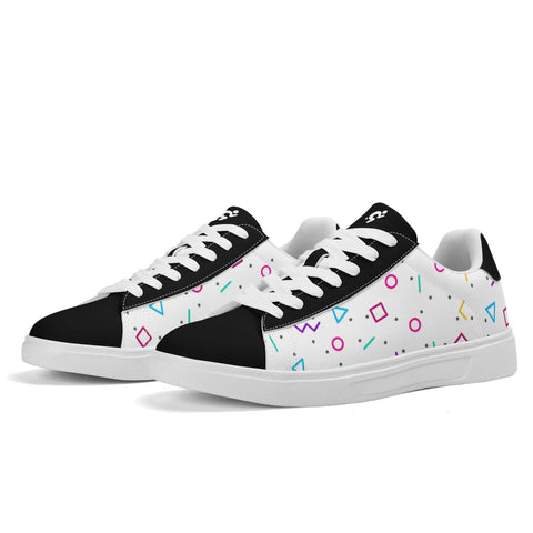 Mr.Shit Leather Skateboard Shoes - 90s Pattern 2 Shoes & Footwear 63 $