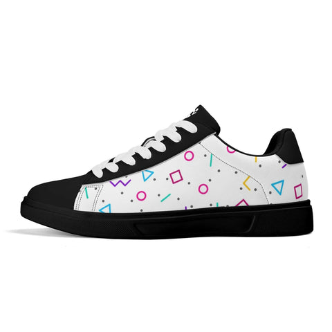 Mr.Shit Leather Skateboard Shoes - 90s Pattern 2 Shoes & Footwear 63 $