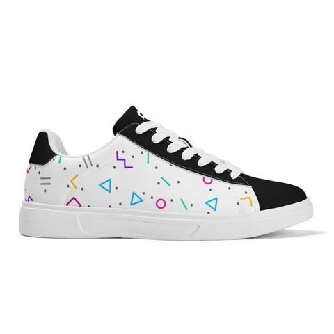 Mr.Shit Leather Skateboard Shoes - 90s Pattern 2 Shoes & Footwear 63 $