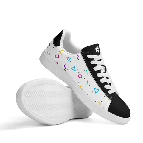 Mr.Shit Leather Skateboard Shoes - 90s Pattern 2 Shoes & Footwear 63 $
