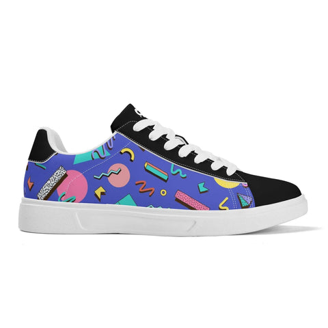 Mr.Shit Leather Skateboard Shoes - 90s Pattern 3 Shoes & Footwear 63 $