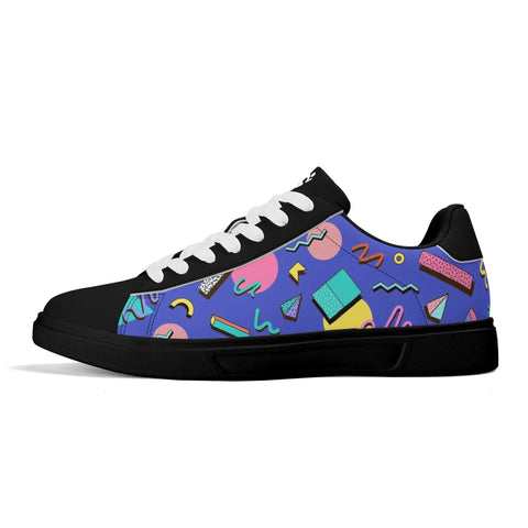 Mr.Shit Leather Skateboard Shoes - 90s Pattern 3 Shoes & Footwear 63 $
