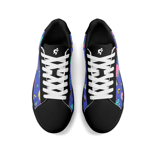 Mr.Shit Leather Skateboard Shoes - 90s Pattern 3 Shoes & Footwear 63 $