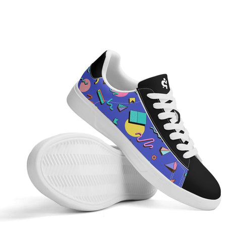 Mr.Shit Leather Skateboard Shoes - 90s Pattern 3 Shoes & Footwear 63 $