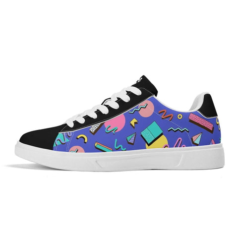 Mr.Shit Leather Skateboard Shoes - 90s Pattern 3 Shoes & Footwear 63 $