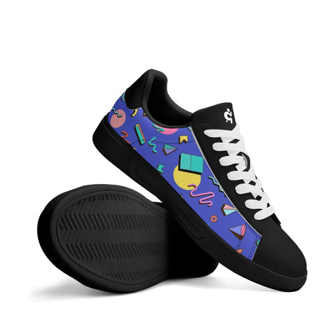 Mr.Shit Leather Skateboard Shoes - 90s Pattern 3 Shoes & Footwear 63 $