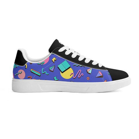 Mr.Shit Leather Skateboard Shoes - 90s Pattern 3 Shoes & Footwear 63 $