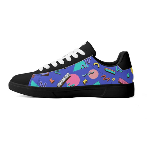 Mr.Shit Leather Skateboard Shoes - 90s Pattern 3 Shoes & Footwear 63 $