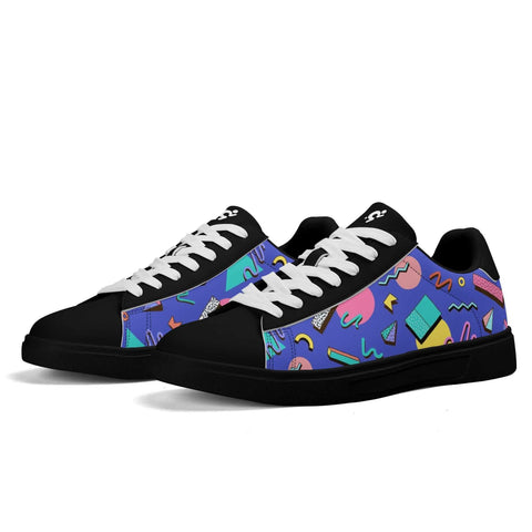Mr.Shit Leather Skateboard Shoes - 90s Pattern 3 Shoes & Footwear 63 $