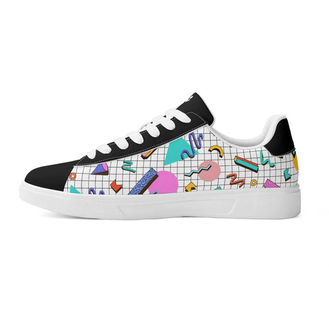 Mr.Shit Leather Skateboard Shoes - 90s Pattern 4 Shoes & Footwear 63 $