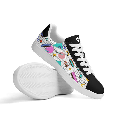 Mr.Shit Leather Skateboard Shoes - 90s Pattern 4 Shoes & Footwear 63 $